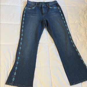 Ralph Lauren beaded jeans